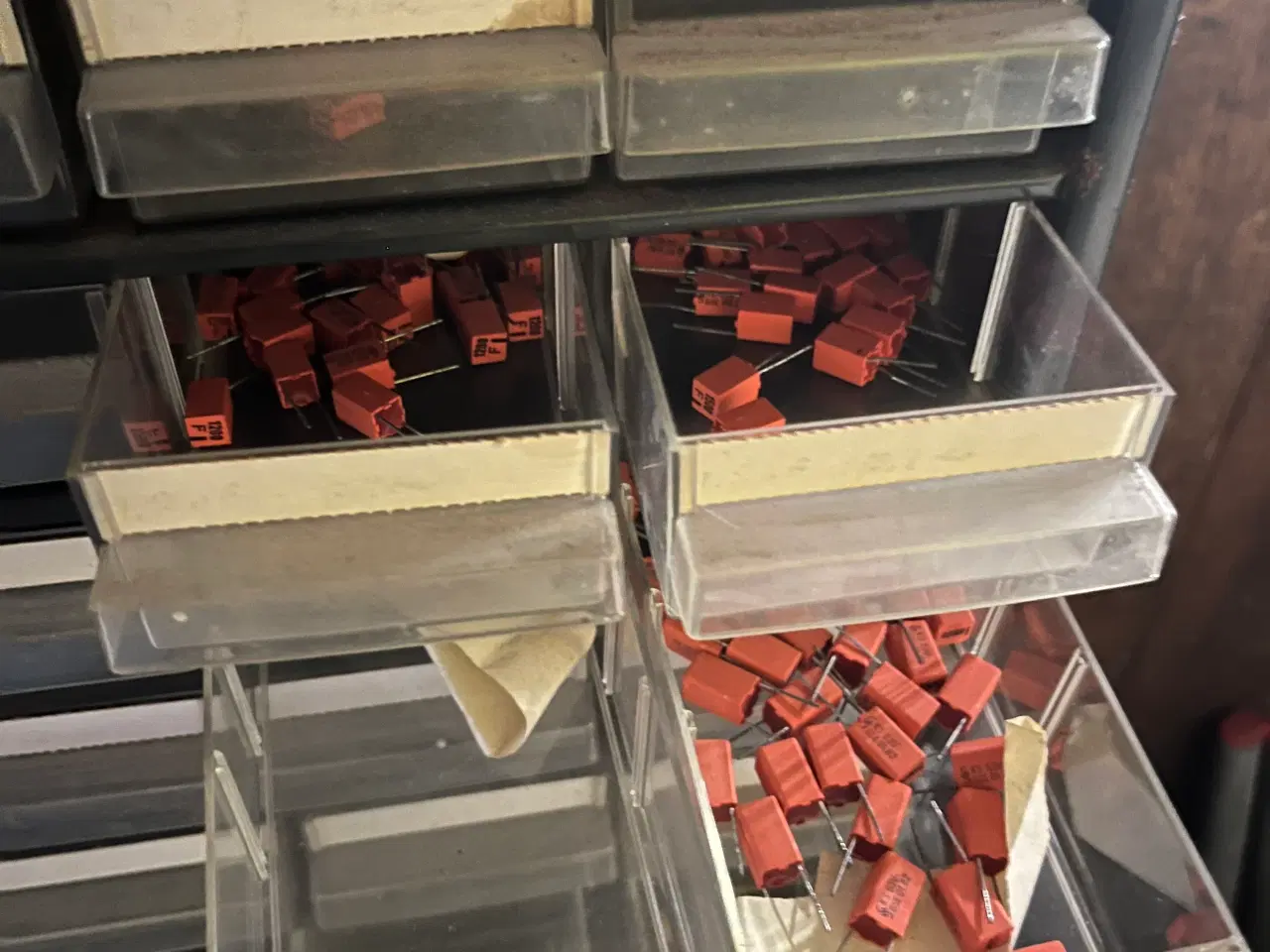 Billede 7 - 12 stk racoreoler indeholder elektonik komponenter