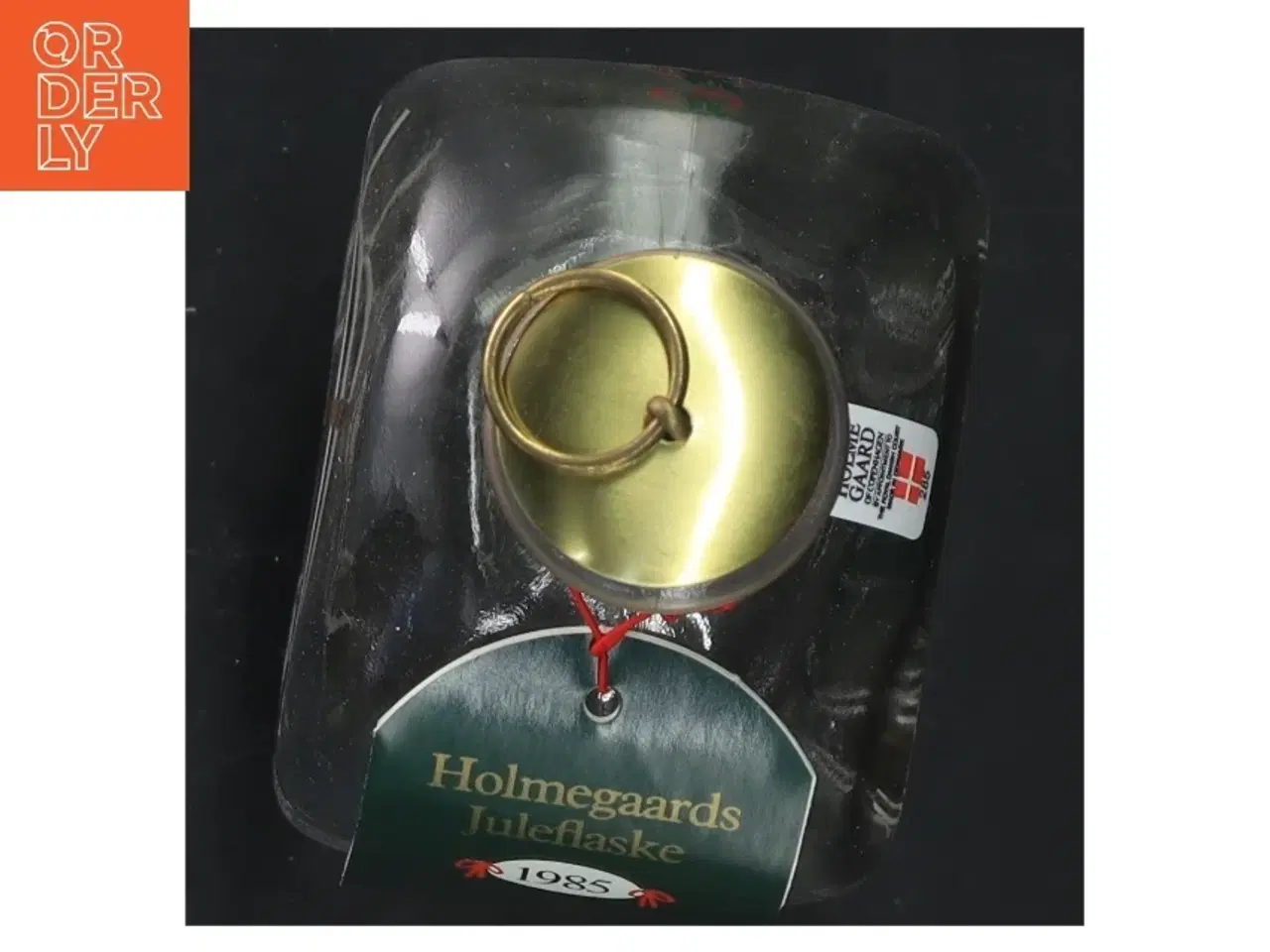 Billede 3 - Holmegaard juleflaske 1985 (str. 18x9x7 cm)