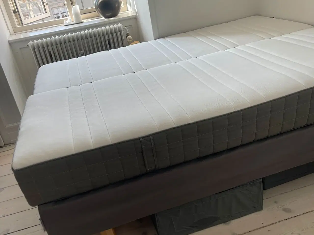 Billede 2 - IKEA Dobbeltseng inkl. topmadras