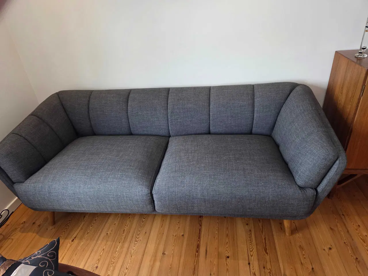 Billede 2 - Flot grå stof sofa