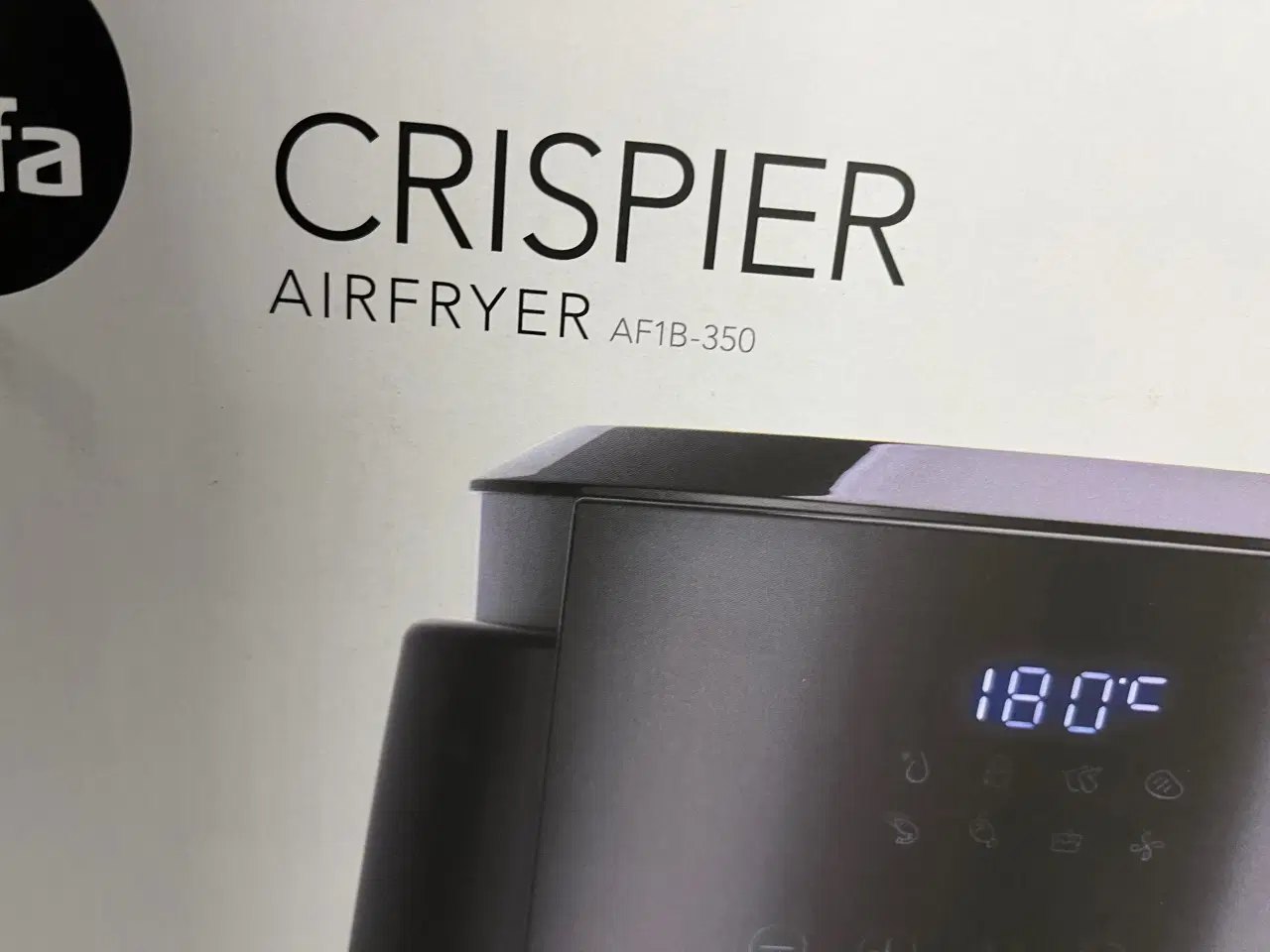 Billede 3 - Airfryer, Wilfa Crispier, 4 Liters