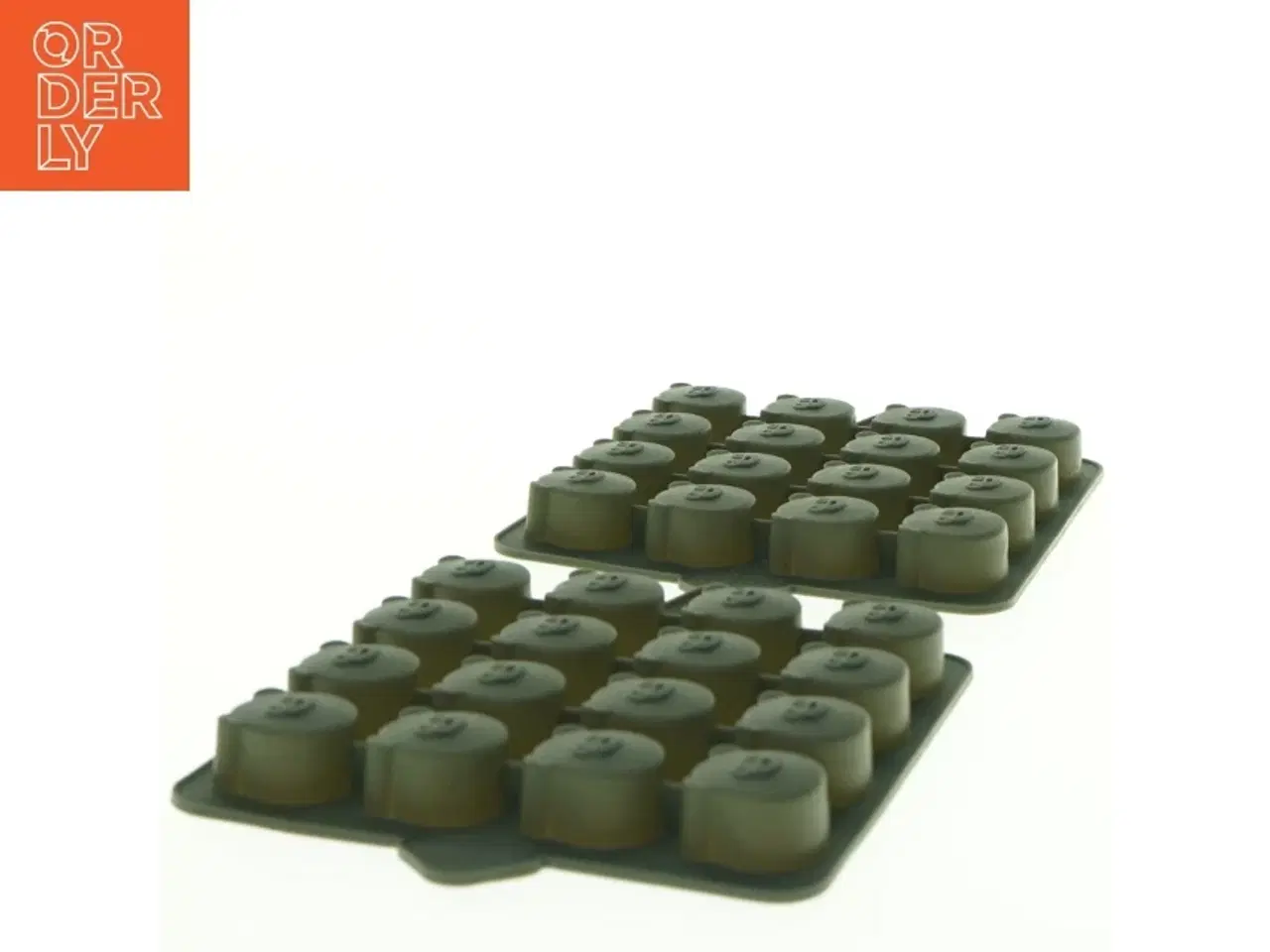 Billede 3 - Isterningebakker med bamseform fra Nuuroo (str. 15 x 15 cm)