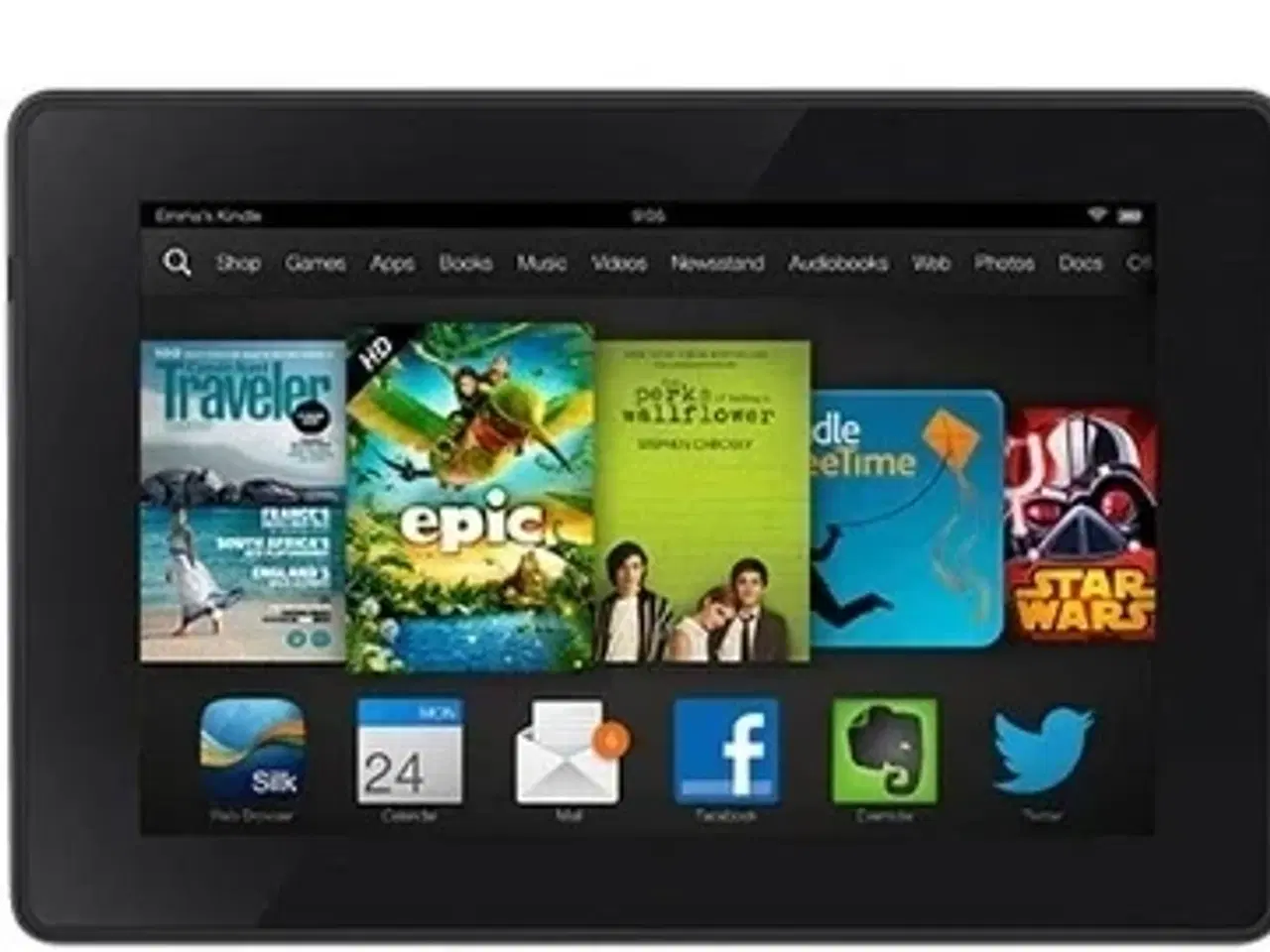 Billede 1 - Amazon Kindle Fire 8gb  - Sort - Grade B
