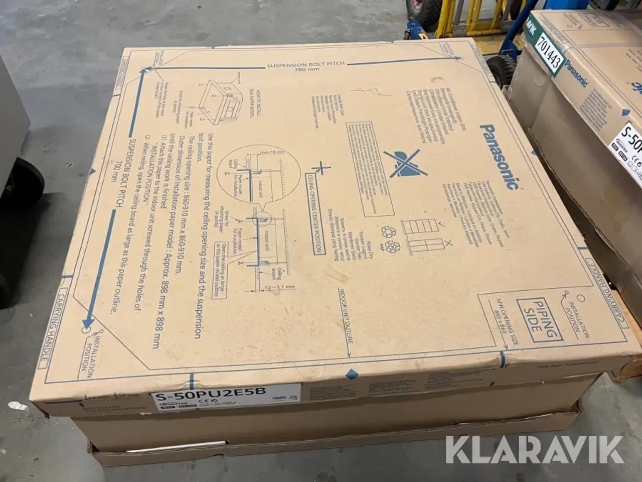 Billede 2 - Luft indedel Panasonic S-50PU2E5B 2 styk