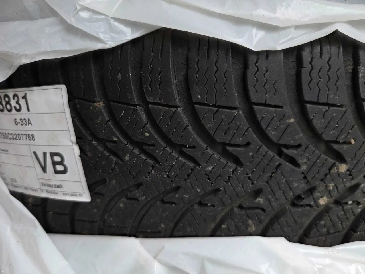 Billede 7 - MICHELIN VINTERDÆK PÅ STÅLFÆLGE 