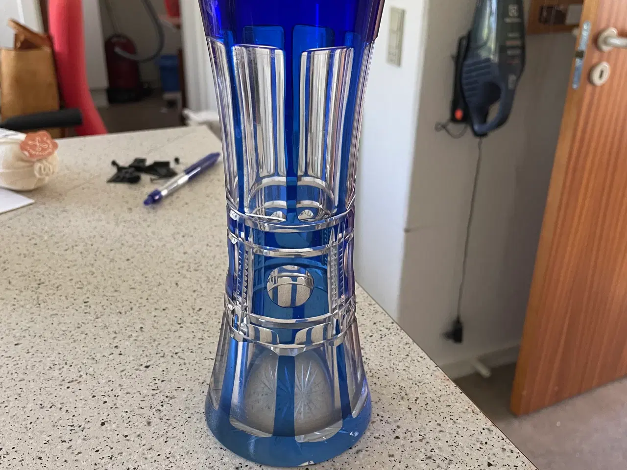 Billede 1 - Gammel krystslvase