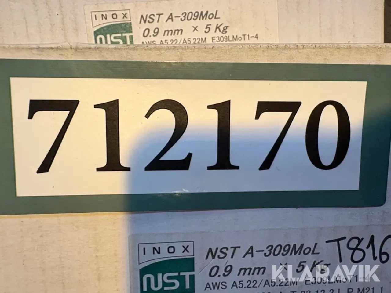 Billede 3 - Svejsetråd NST A-309MoL - 4 ruller