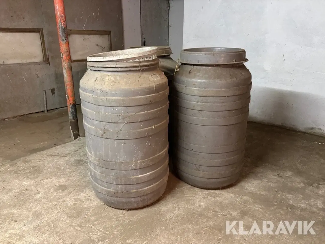 Billede 2 - Fodertønder Pit Plastics - 3 styk