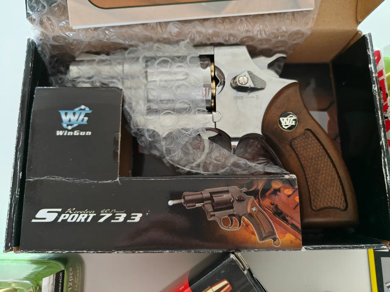 Billede 1 - WG 733 AKA M60 Airsoft co2 revolver ny.