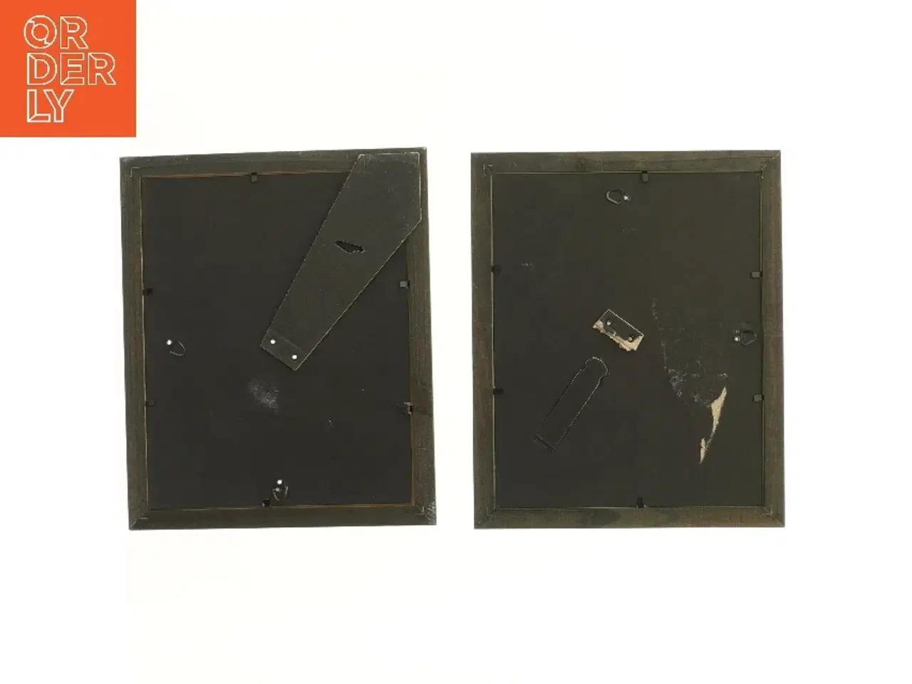 Billede 2 - Sorte billedrammer (str. 2 stk 28,5x23,5 cm)