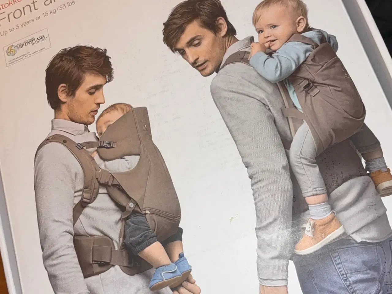 Billede 1 - Bæresele til baby og op