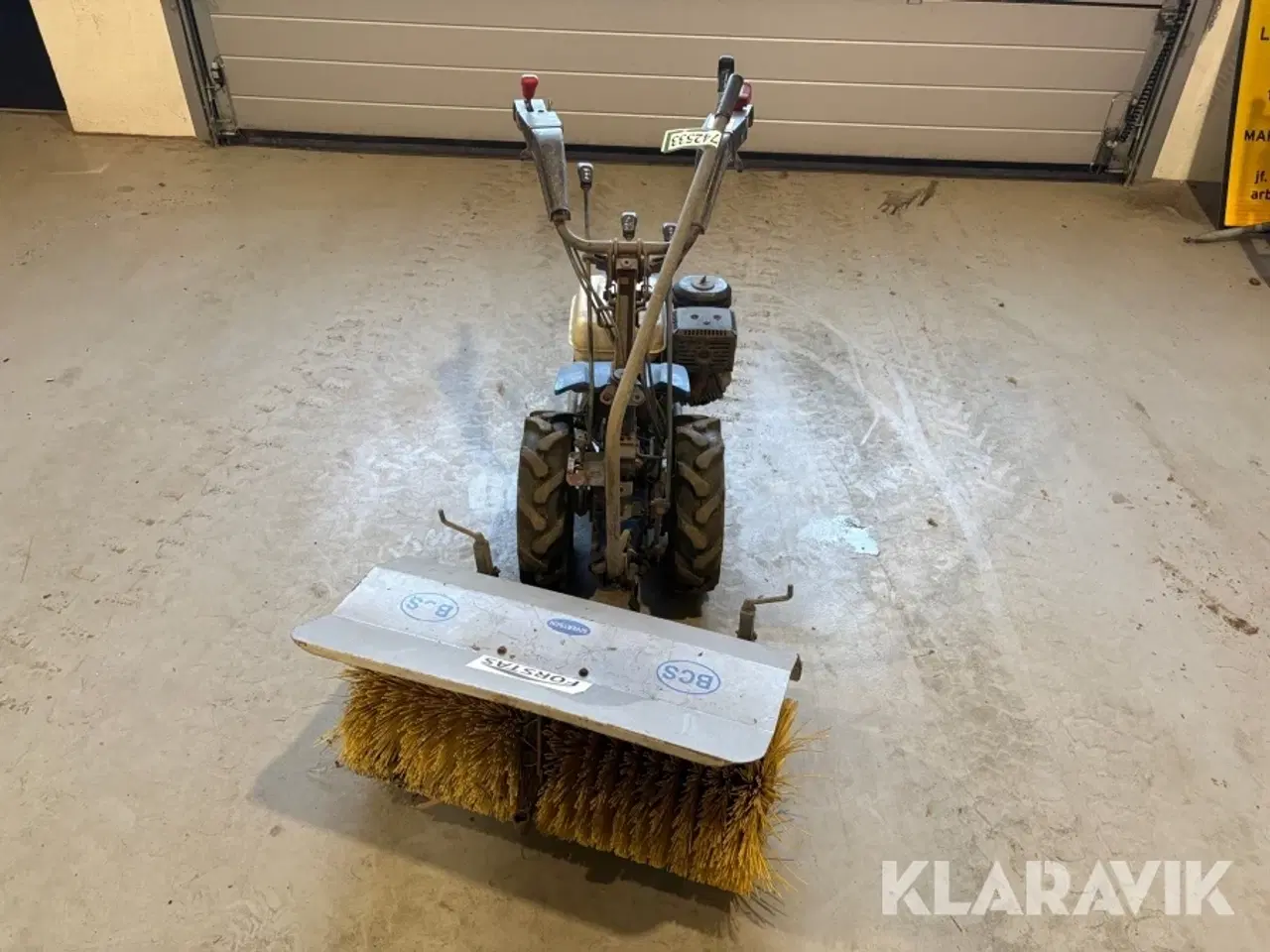 Billede 8 - 2-hjulet traktor BCS MC 728 med fejekost