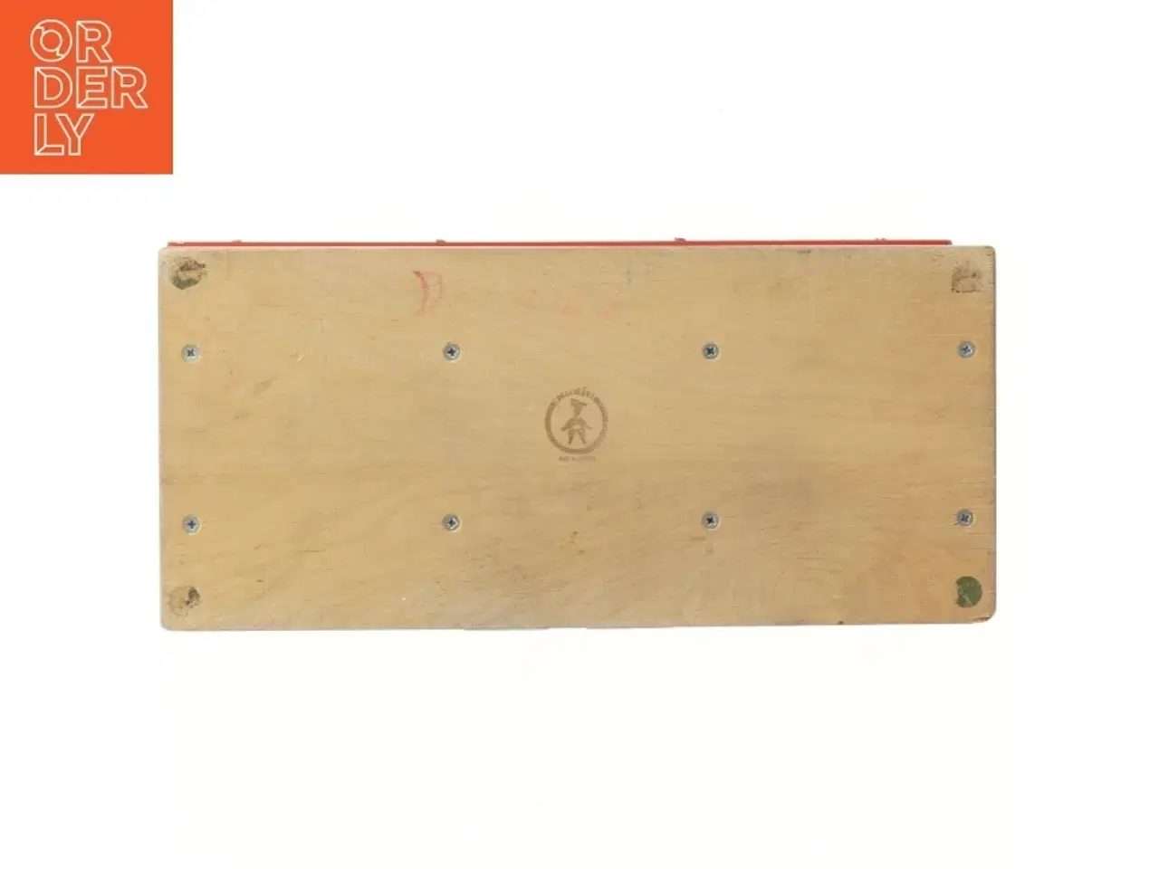Billede 4 - Trægarage til legetøjsbiler (str. 40x18 cm)