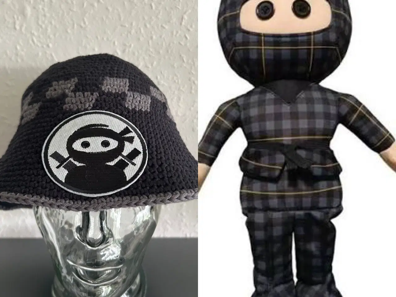 Billede 13 - Hæklede fodbold bøllehatte