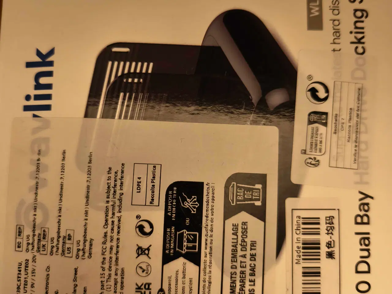 Billede 3 - wavlink docking station usb 3.0 dual bay