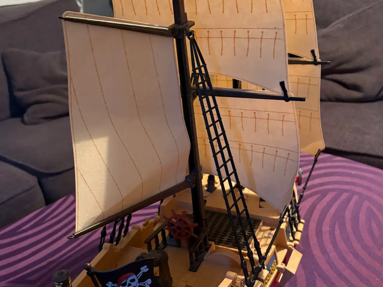 Billede 5 - Stort playmobil piratskib