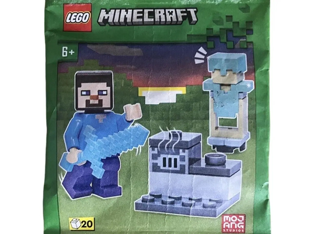 Billede 1 - Schleich 662317 Lego Minecraft, Steve with Diamond