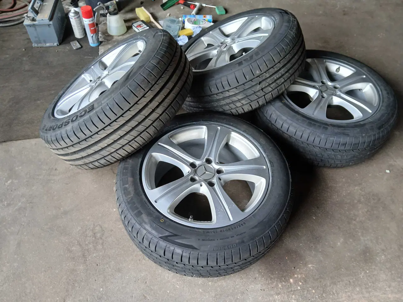 Billede 2 - Mercedes Alu Hjul 225.55.17