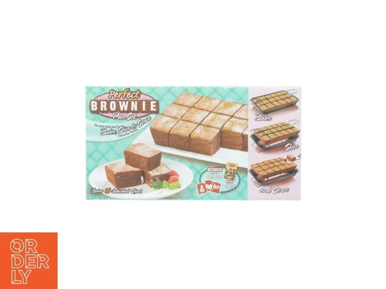 Billede 1 - Perfect Brownie Bageform Sæt (str. 38 x 20 cm)
