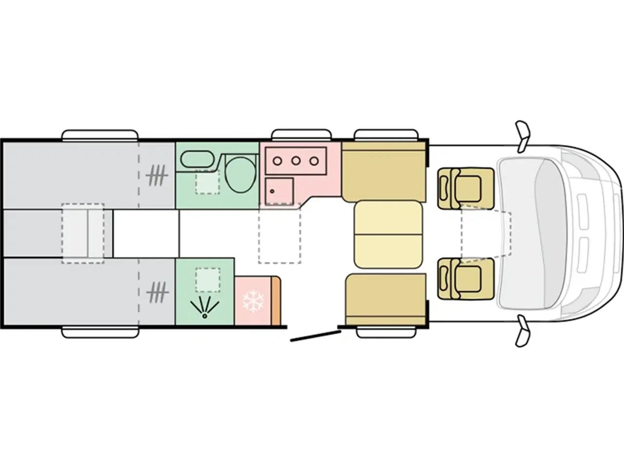 Billede 2 - 2026 - Adria Coral 670 DL   VOGNEN ER PÅ VEJ HJEM - RING OG HØR HVORNÅR DEN LANDER