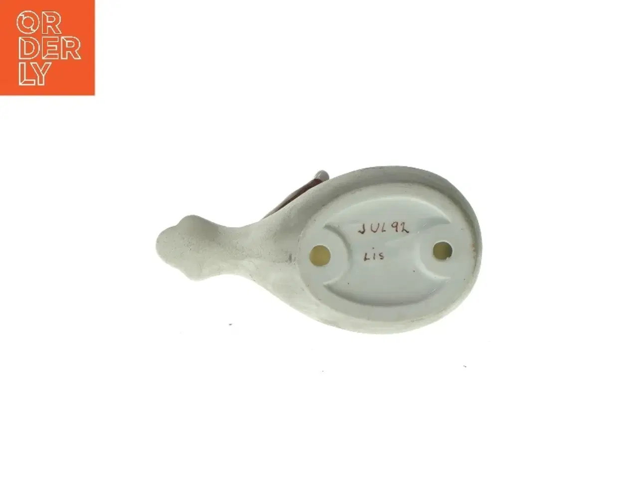 Billede 4 - Dekorativ julemandsfiur fra Ukendt (str. LBH: 9,5x8x12cm)