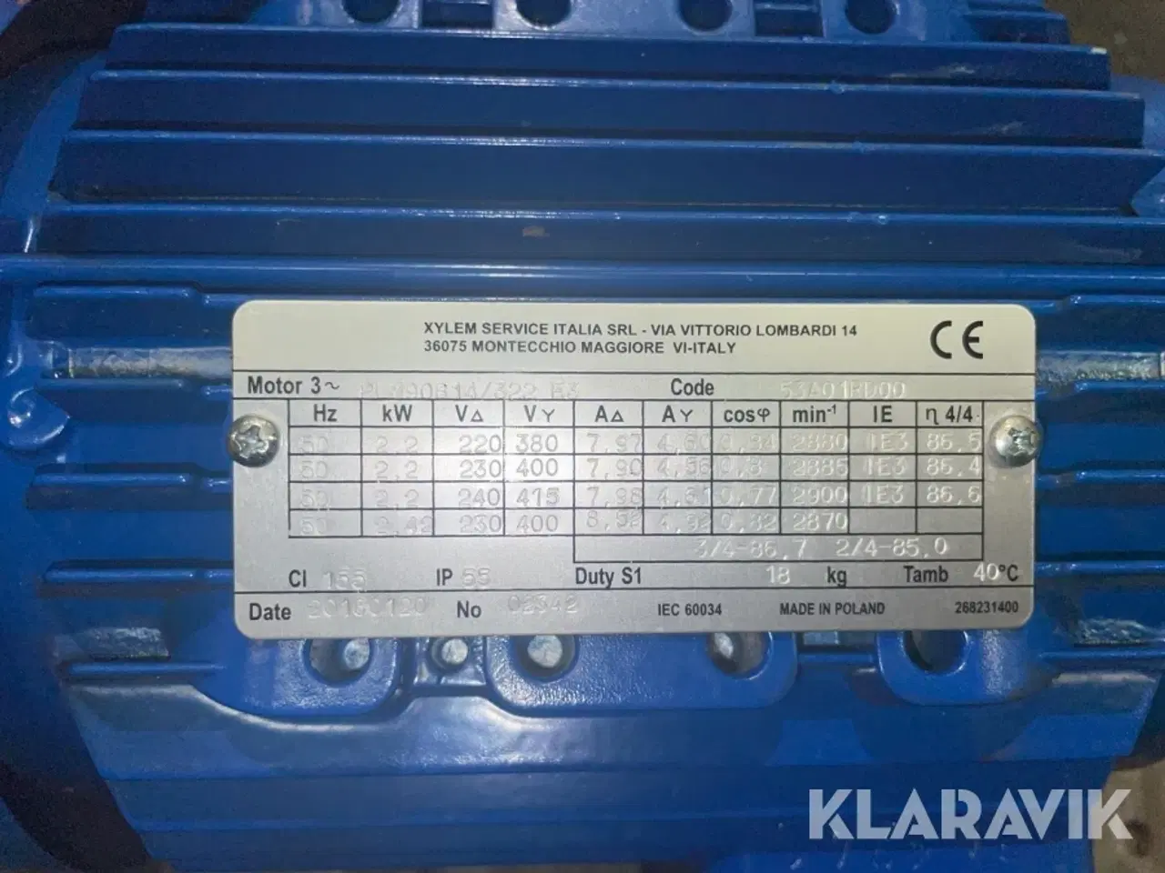 Billede 11 - Elektriske motorer 4 styk