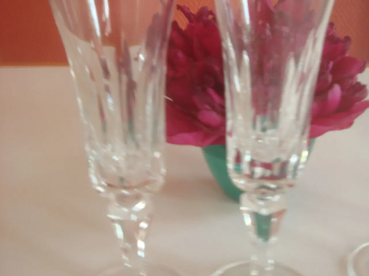 Billede 1 - PARIS champagneglas, 19 cm, perfekt stand
