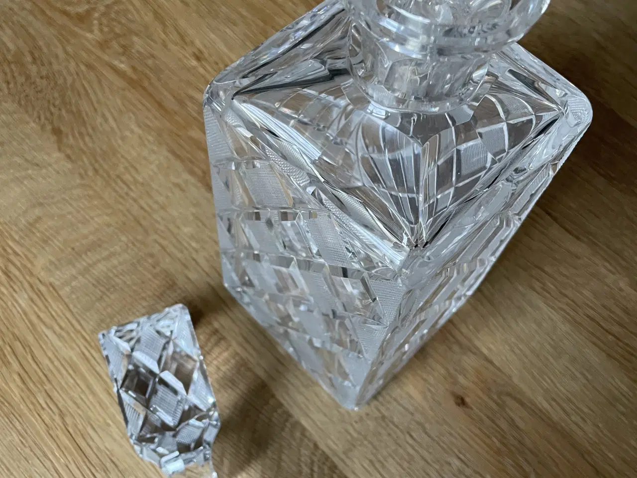 Billede 3 - Karaffel i krystalglas