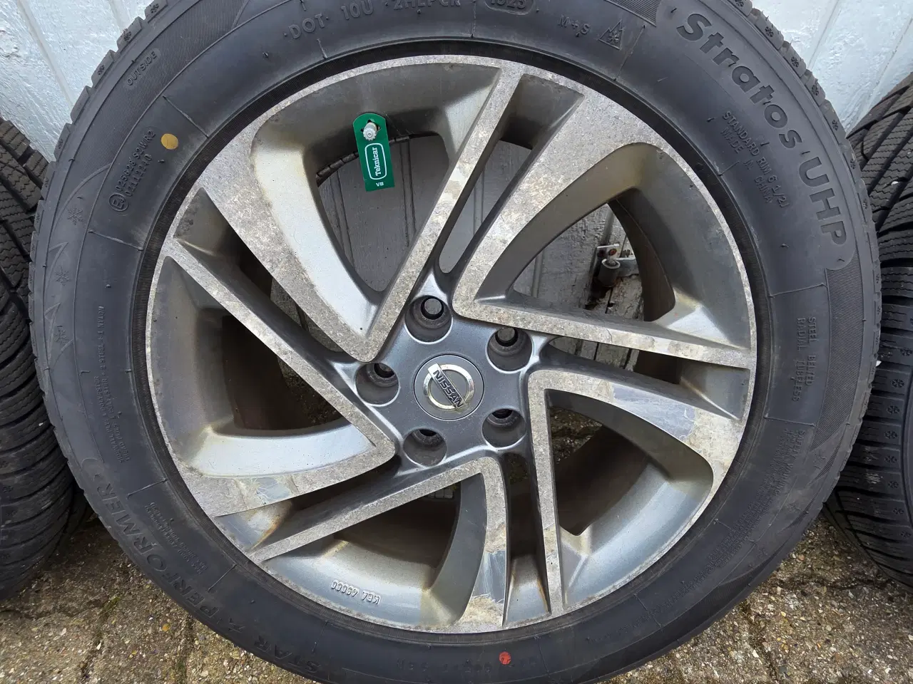 Billede 2 - Alufælge med vinterdæk 
