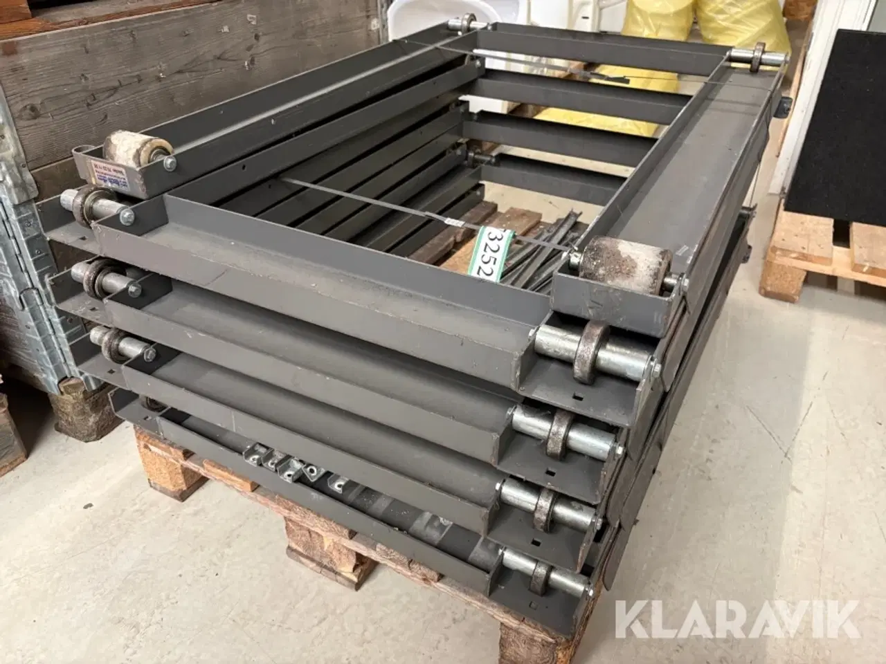 Billede 1 - Palleudtræk til pallereol Uni-tech-dkm 8 styk