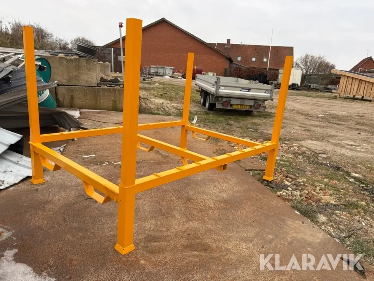 Billede 4 - Stativ til at holde festivals hegn.