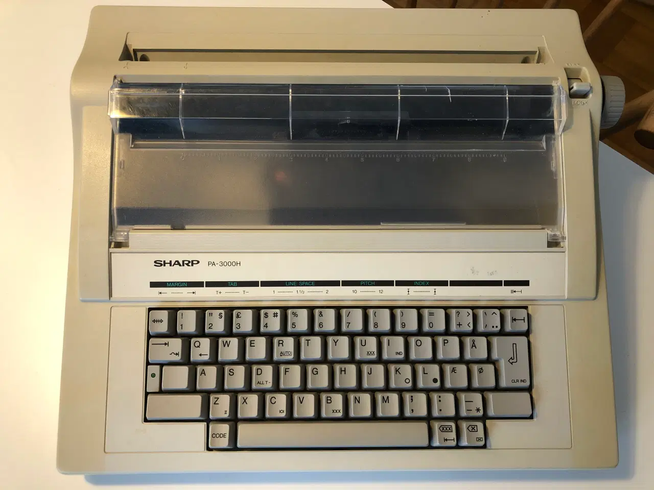 Billede 2 - Sharp PA-3000H skrivemaskine