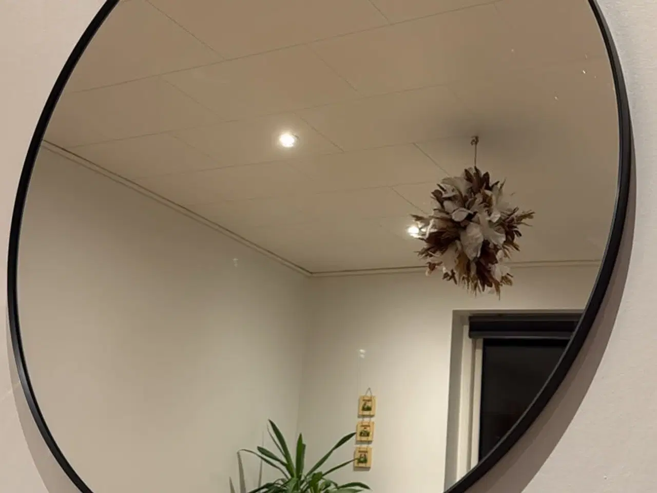 Billede 1 - rundt spejl  80 Cm