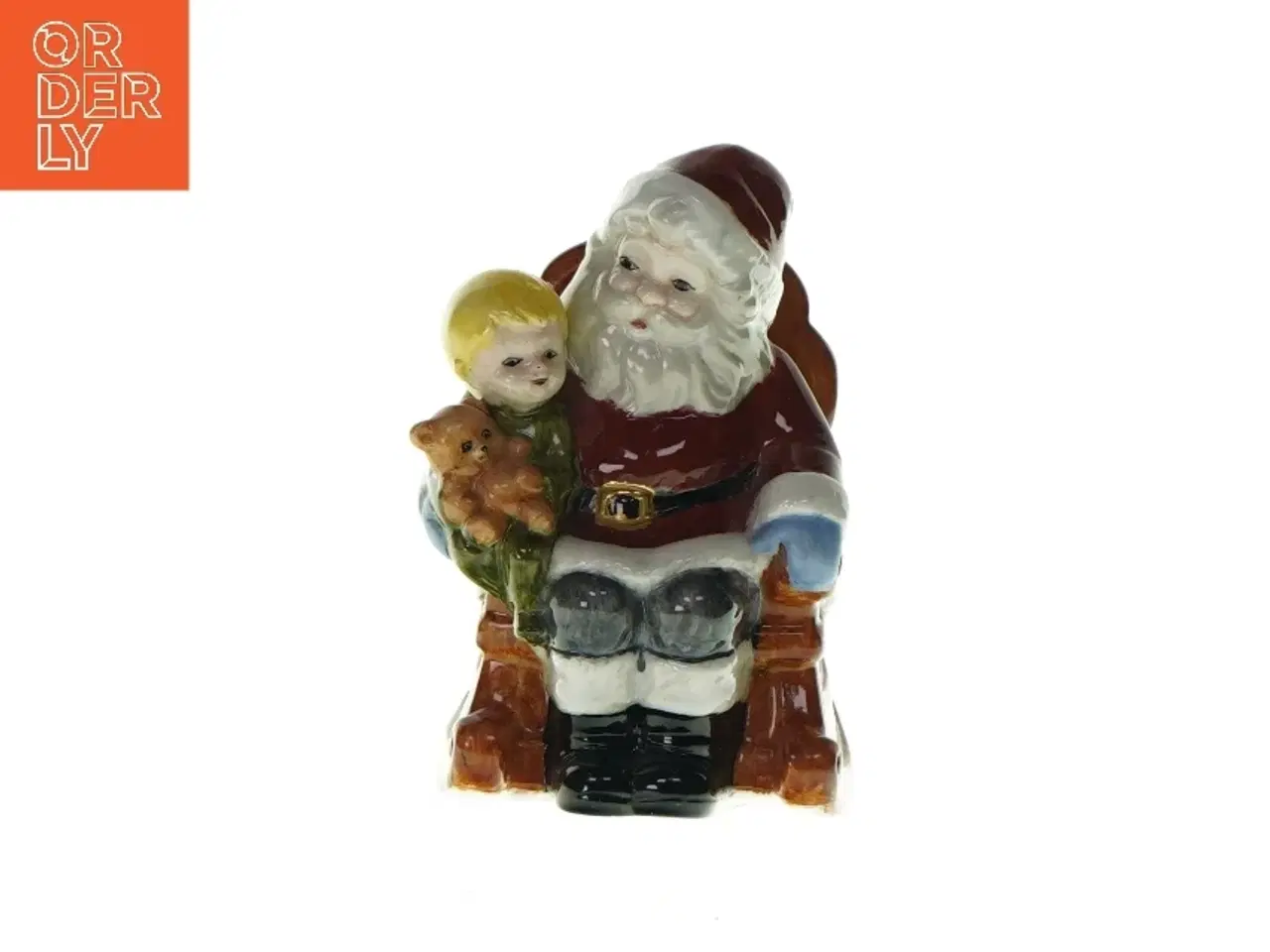 Billede 1 - Dekorativ julefigur fra Ukendt (str. LBH: 12x9x16cm)