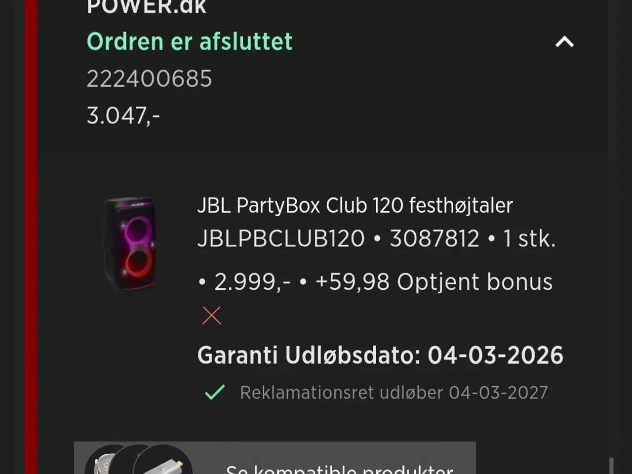 Billede 3 - Fedt sæt JBL Partybox 120'ere.