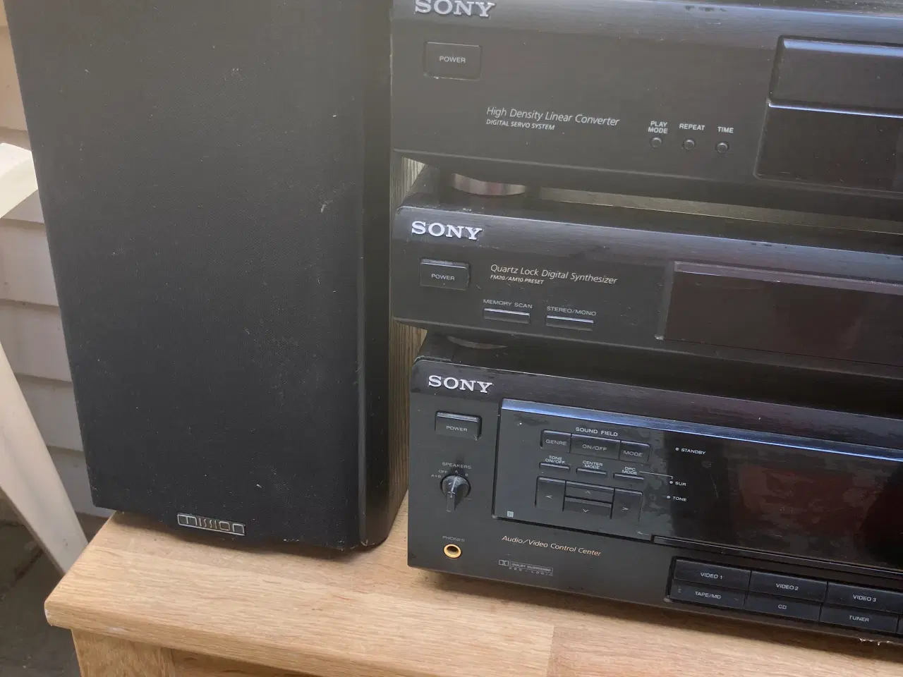 Billede 2 - Sony stereoanlæg 