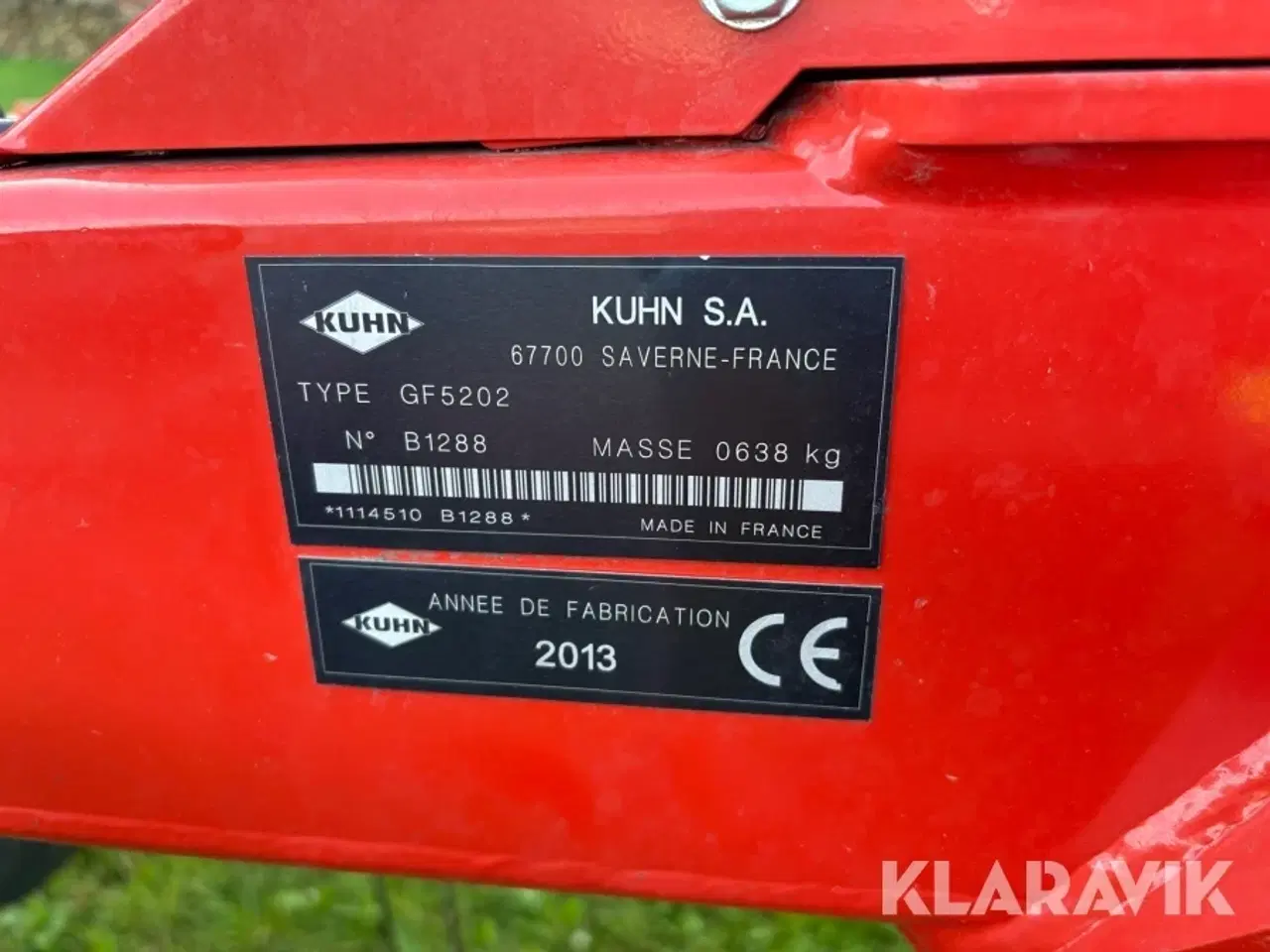 Billede 7 - Høvender Kuhn GF5202