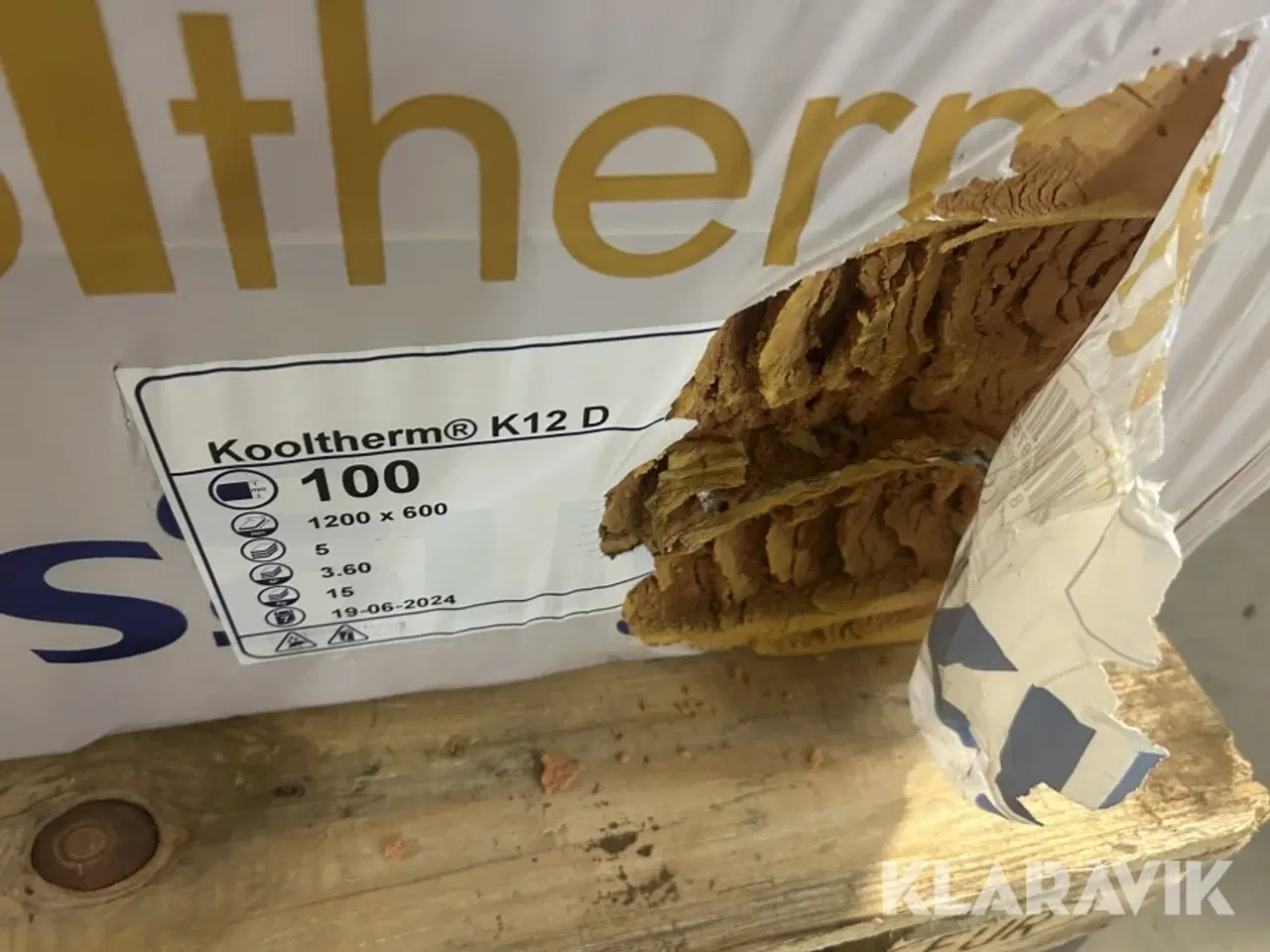 Billede 4 - Isolering Kingspan Kooltherm K12 3,6m2 1 pakke