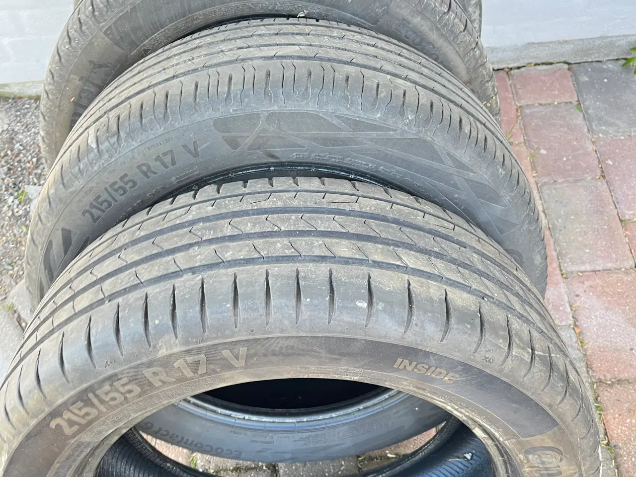 Billede 2 - Continental dæk EcoContact 215/55 R 17 sommerdæk