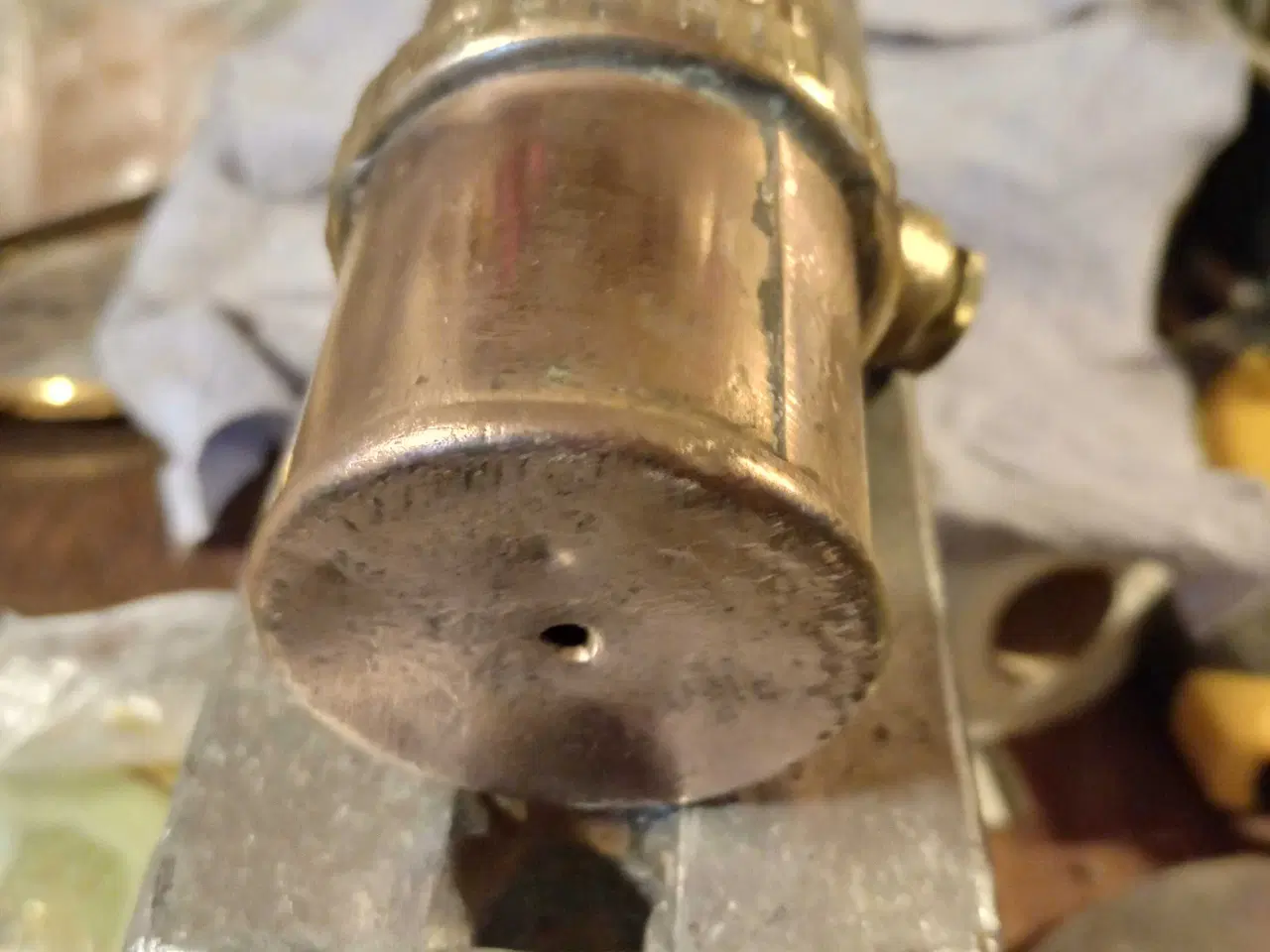 Billede 1 - Meget gl kompas lys til loft montering