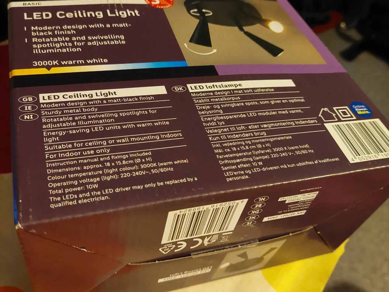 Billede 8 - lampen til loft eller væggen