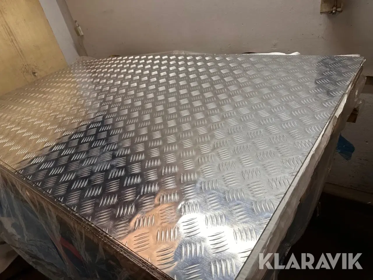 Billede 2 - Dørkplader i aluminium , skridsikre - 10 stk.