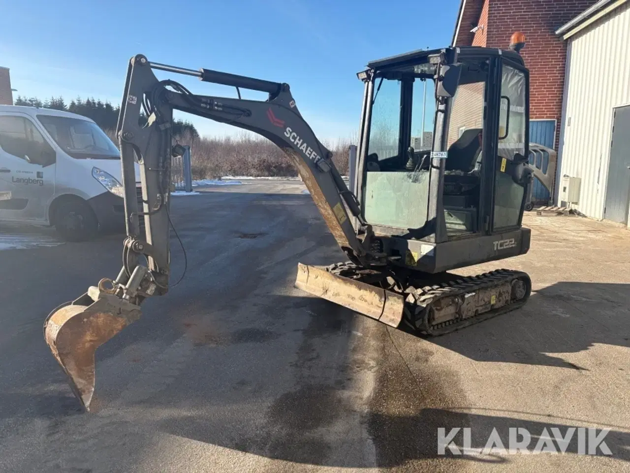 Billede 1 - Gravemaskine Yanmar TC22.2 med 2 skovle