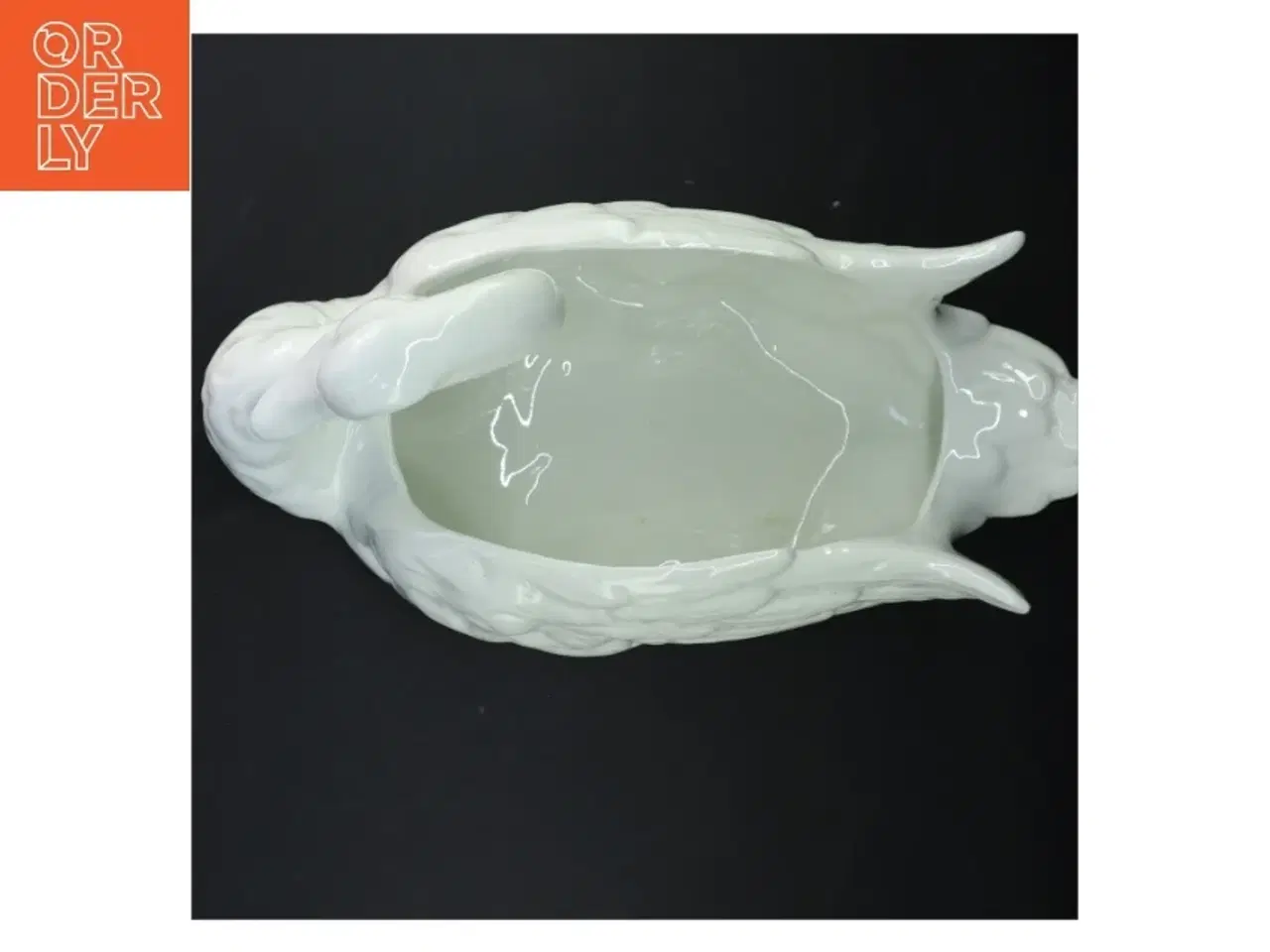 Billede 7 - Porcelænsskål i svanedesign (str. 36 cm)