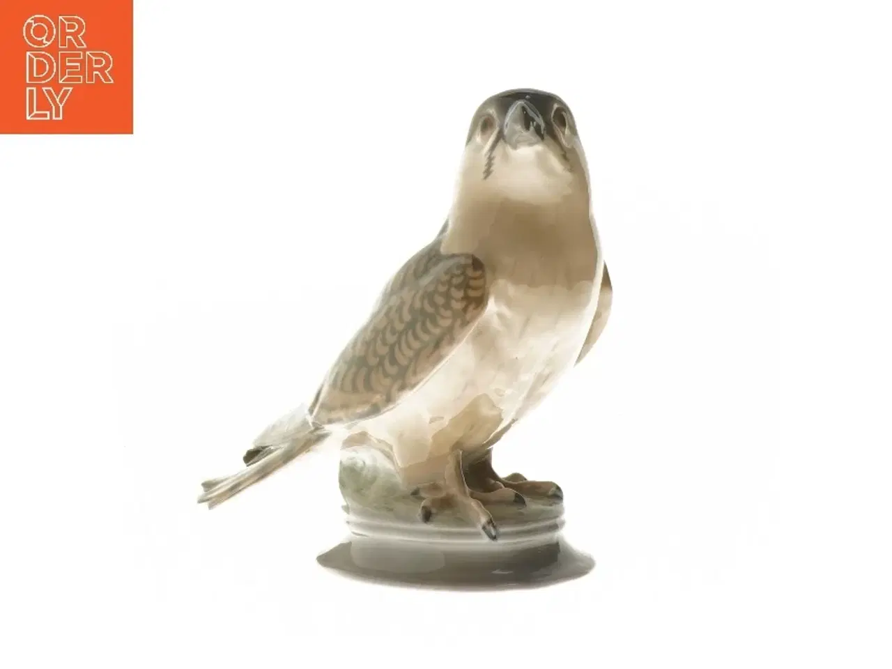 Billede 2 - Porcelænsfalk figur fra B&G (str. 20 cm)