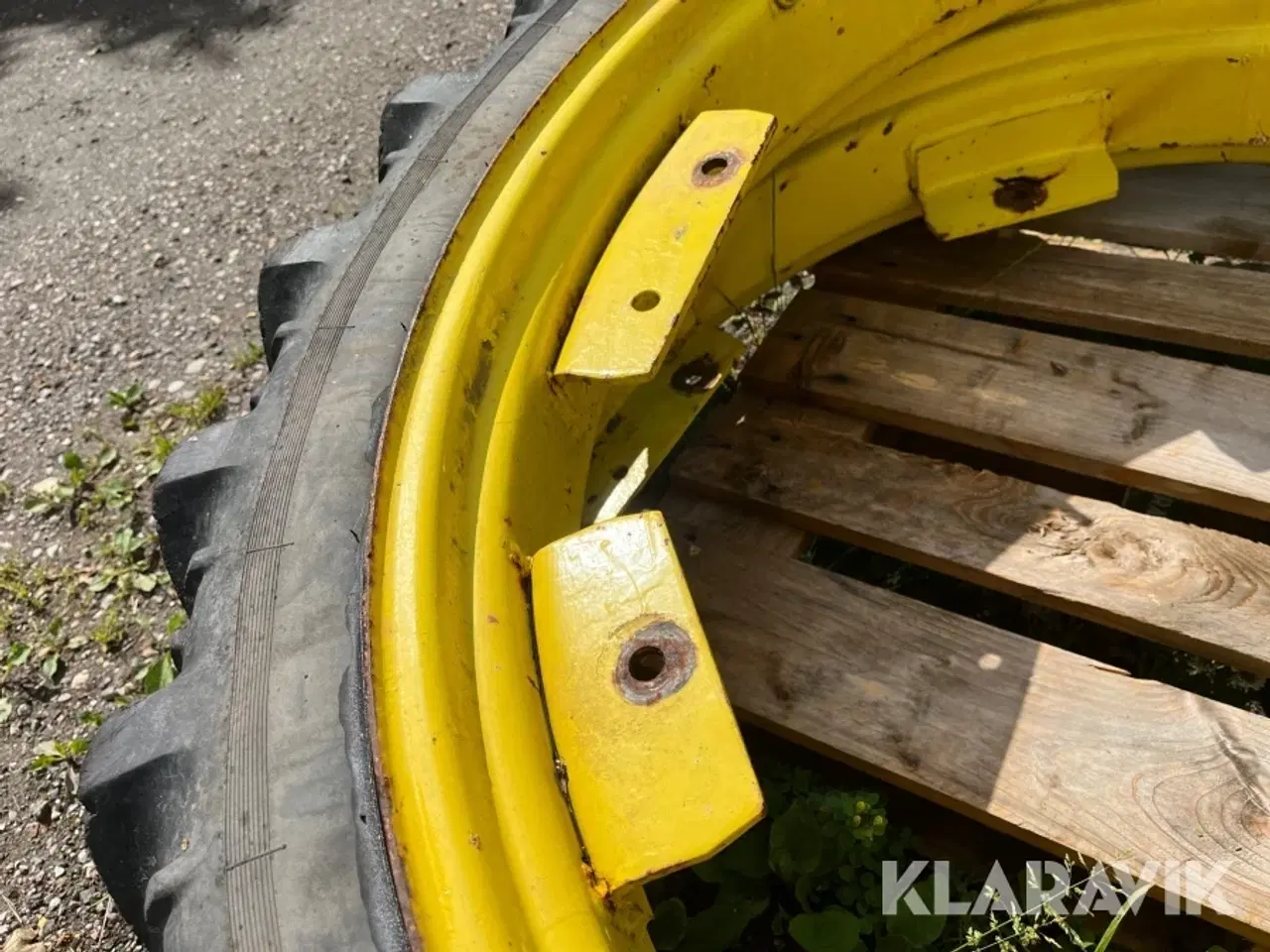 Billede 9 - Tvillingehjul Radial Kleber super 50