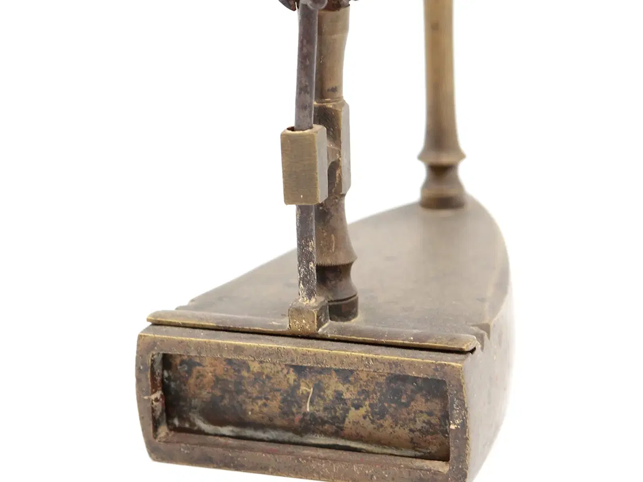 Billede 4 - Dansk messing strygejern No. 7 ca. 1850
