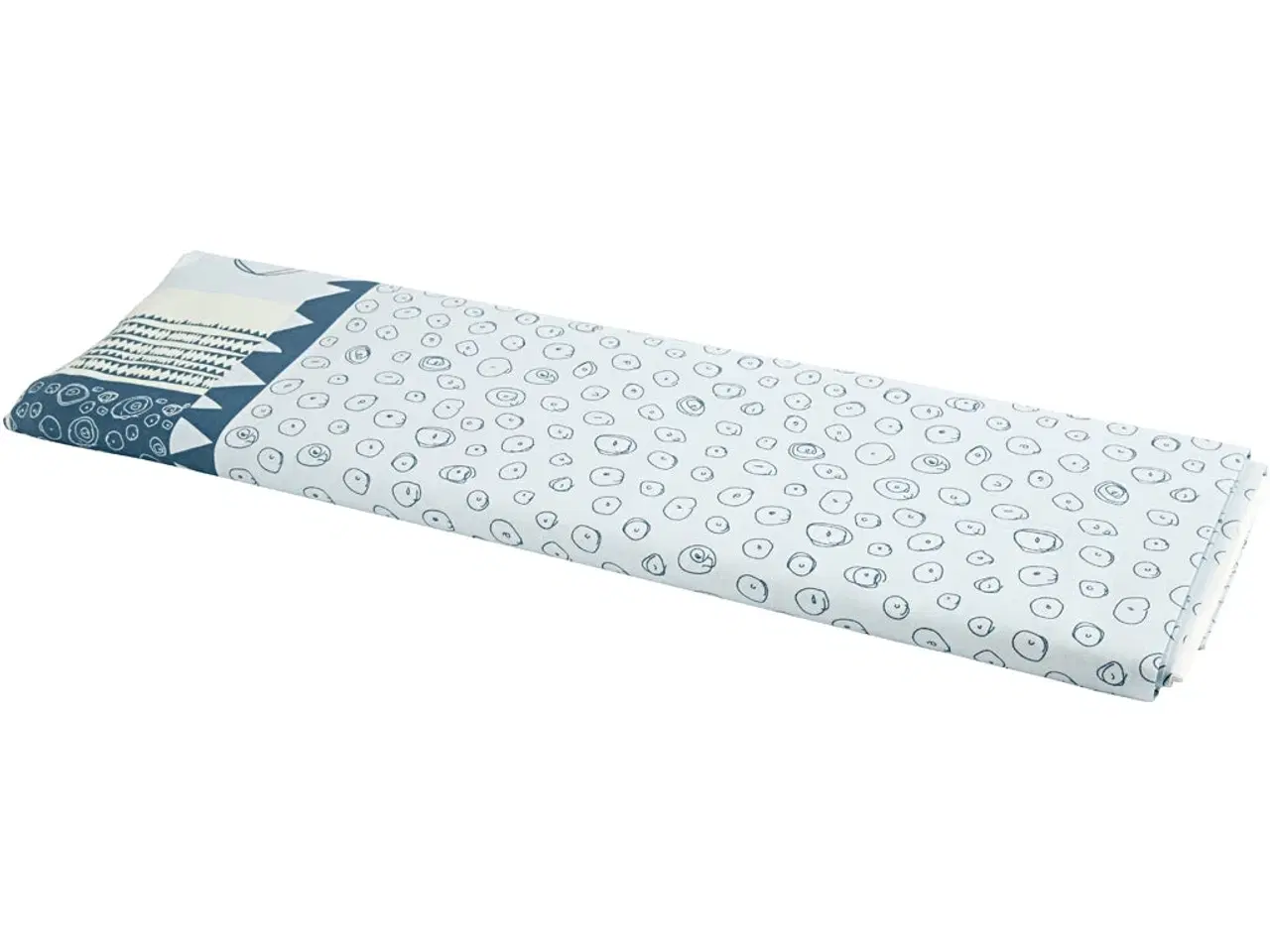 Billede 1 - Stof, B: 145 cm, 140 g, blå, 10 m/ 1 rl.