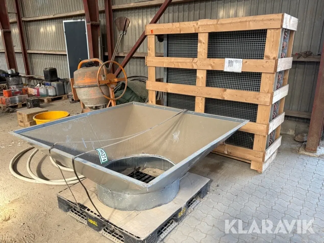 Billede 1 - Varmeveksler til korntørring TT Coil HW-TP-3,0-1500-1500-3R-12-V2-Cu/Al