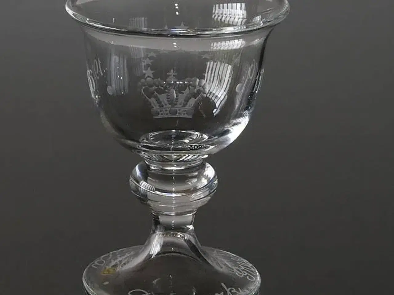 Billede 1 - Holmegaard glass  pokal.